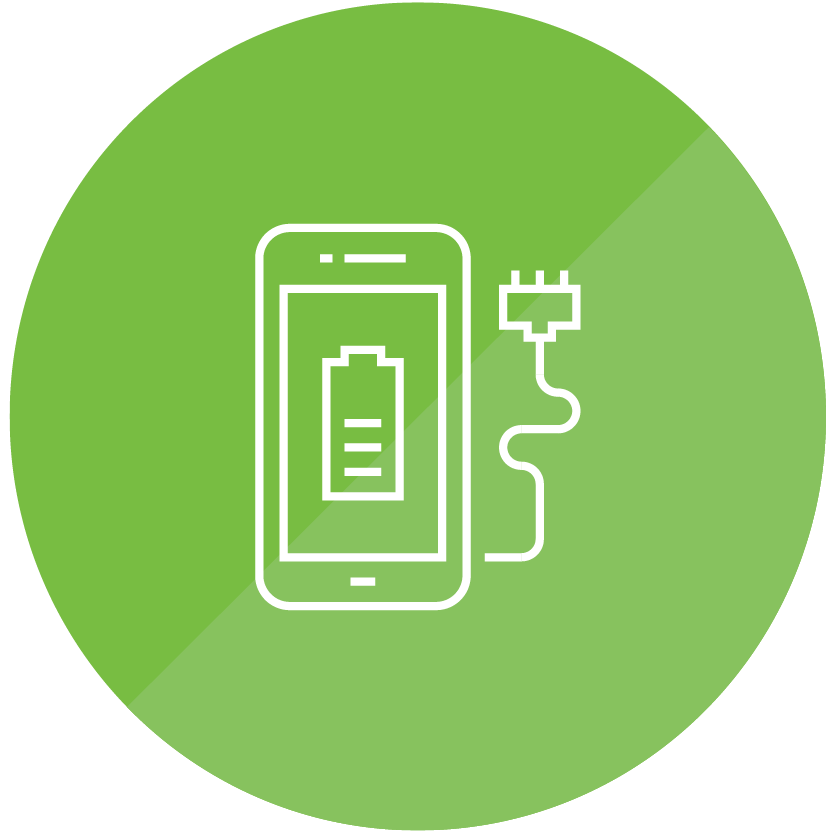 Phone and Charger Icon