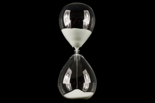 EMC photo of an hour glass
